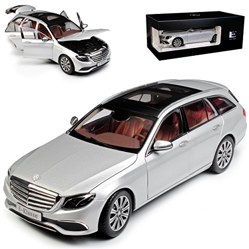 Generisch Mercedes-B E-Klasse W213 T-Modell Kombi Iridium Silber Ab 2016 1/18 Kyosho I-Scale Modell Auto von Generisch