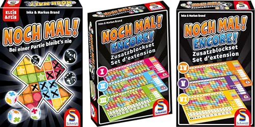 Generisch Noch Mal Encore!Set! Spiel + Zusatzblock 1/2/3 + 4/5/6 (SchmidtSpiele:49327-49371-49345) im Set von Generisch