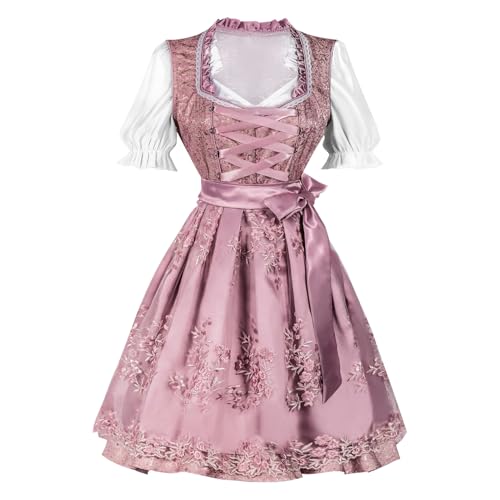 Generisch Oktoberfest Kostüm,Bayerisches Bierfest Dirndl Trachtenkleid - Damenrock Für Cosplay Mottopartys Schule Rollenspiel Fasching Generisch Oktoberfest Kostüm,Bayerisches Bierfest Dirndl Trachtenkleid - Damenrock Für Cosplay Mottopartys Schule Rollenspiel Fasching von Generisch