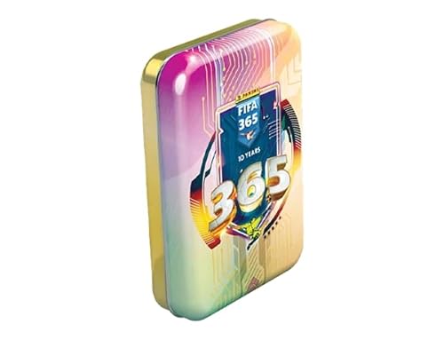 Generisch Panini FIFA 365 2025 Trading Cards TCG - 1x Pocket TIN je 5X Booster + 1x Limited Edition Karte (ohne direkte Auswahl der Karte) von Generisch