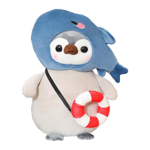 Generisch Pinguin-Spielzeug-Plüsch, ausgestopfter Pinguin-Plüsch, Plushies Pinguin Stofftier - 9-Zoll-süße Pinguin-Kuscheltiere, Plüschkissen für Komfort, für Erwachsene, Kinder und Mädchen von Generisch