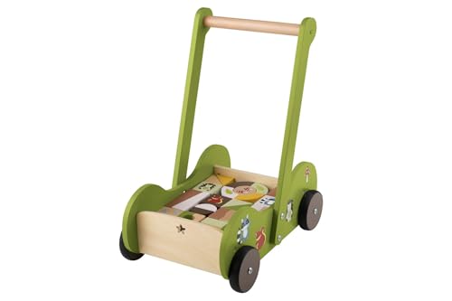 Generisch Playtive Holz Schiebewagen (Grün) von Generisch