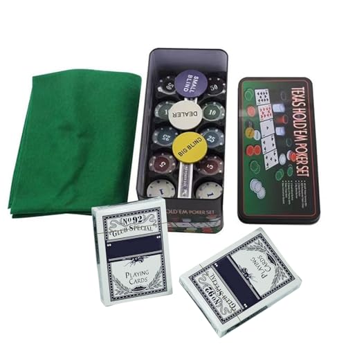 Generisch Pokerchips,200 Stück Chips Set für Texas Hold'em - Anti Rutsch Multifunktionale Chips Zubehör für Erwachsene Reise Camping Partys Craps und Nacht Nutzung Generisch Pokerchips,200 Stück Chips Set für Texas Hold'em - Anti Rutsch Multifunktionale Chips Zubehör für Erwachsene Reise Camping Partys Craps und Nacht Nutzung von Generisch