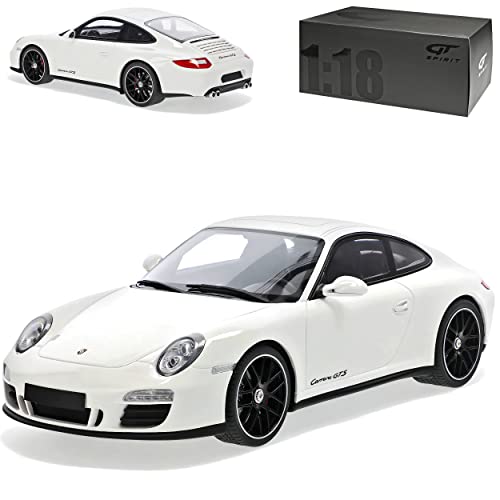 Generisch Porsche 911 997 II GTS Coupe Weiss 2004-2012 Nr 287 1/18 GT Spirit Modell Auto von Generisch