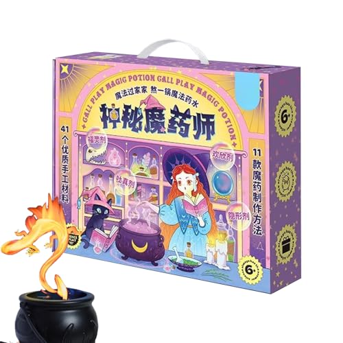 Generisch Potion Kit Halloween - Lehrreiches Wissenschaftsexperiment Set,Lehrreich Handgemacht Bastelset Kreativ Mädchen Homeschooling Unterricht Aktivitäten Familienabende Generisch Potion Kit Halloween - Lehrreiches Wissenschaftsexperiment Set,Lehrreich Handgemacht Bastelset Kreativ Mädchen Homeschooling Unterricht Aktivitäten Familienabende von Generisch