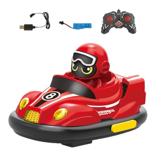 Generisch RC -Auto für Kleinkind, RC Stoßfängerauto Set - Stoßfänger Rennwagen Spielzeugset,Wiederaufladbares Fahrzeug -Playset -Battle -Spiel für Indoor & Outdoor von Generisch