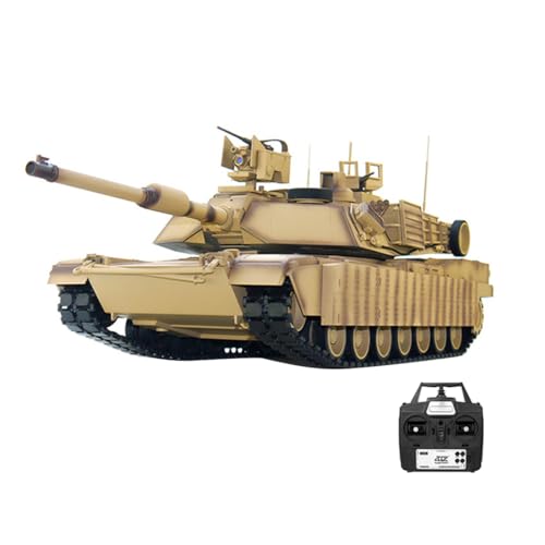 Generisch RC Militär Panzer,1/16 2.4G RC USA M1A2 SEP V2 Hauptkampfpanzer Modellbau - Militär Panzer Spielzeug mit Raucheffekten für Erwachsene - US M24 Panzer Bausatz9 (Standardausführung) von Generisch