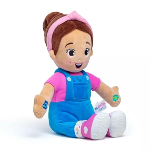 Generisch Rachel Singing and Learning Plush Doll, Soft Plush Body - Music, Sounds, Cute Ladies Doll, Anxiety Relief for Adults, Sleep Buddy for Adults Sleeping Singing Talking Stuffed Baby Toy (1pc) von Generisch