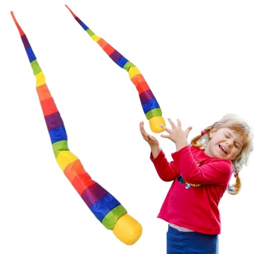 Generisch Regenbogenschwanzball | Weiches farbenfrohes Spielspielzeug Interactive Throw-and-Catch für Kinder-Leichte School im Freien, Haus, oder Campingspaß, fördert Aktivität, Koordination, Gruppe. Generisch Regenbogenschwanzball | Weiches farbenfrohes Spielspielzeug Interactive Throw-and-Catch für Kinder-Leichte School im Freien, Haus, oder Campingspaß, fördert Aktivität, Koordination, Gruppe. von Generisch
