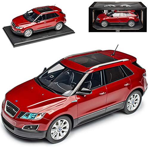 Generisch Saab 9-4X SUV Rot 2011 1/18 DNA Collectibles Modell Auto von Generisch