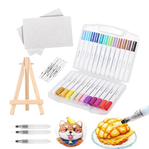 Generisch Schaumstoff-Mal-Set | Kreatives Schaumkunst-Set Für Kinder Mit 12 Farben Stiften,Kreatives Bastelspielzeug für Kinder Mädchen Kleinkinder Generisch Schaumstoff-Mal-Set | Kreatives Schaumkunst-Set Für Kinder Mit 12 Farben Stiften,Kreatives Bastelspielzeug für Kinder Mädchen Kleinkinder von Generisch