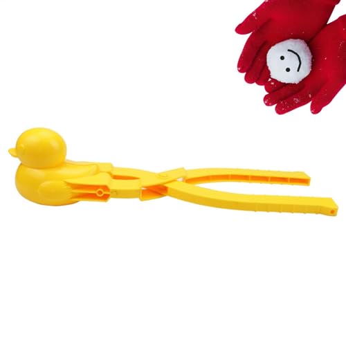 Generisch Schneeballzange, Schneeball Maker Clip In Entenform, Wiederverwendbarer Cartoon Tier Schneeball Maker Clip Für Sommer Strandspielzeug, Schneespielspiele Im Freien von Generisch