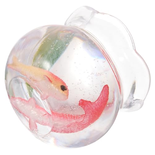 Generisch Simulation Eines Koi-beckens Miniatur-puppenhauszubehör Zubehör Für Aquarien Puppenhaus-miniaturen Miniatur Fischglas Miniaturfiguren Aquariumzubehör Harzfisch Klein PVC von Generisch