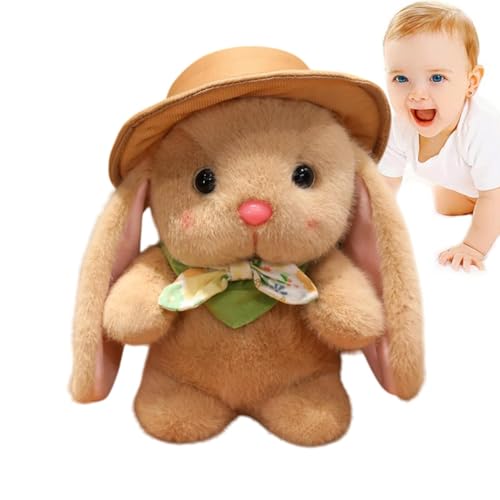 Generisch Soft Rabbit Stuffed Animal – Plush Bunny Doll and Cozy Plush Pillow – Cute Rabbit Plushie Toy for Kids, Ideal for Play, Cuddles, and Bedroom Decoration von Generisch