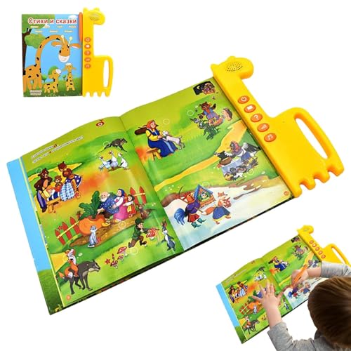 Generisch Soundbuch - Russisches Alphabet Für Kinder Mit Soundfunktion | Interaktives Sprachlernspielzeug für Mädchen Zuhause Unterwegs Generisch Soundbuch - Russisches Alphabet Für Kinder Mit Soundfunktion | Interaktives Sprachlernspielzeug für Mädchen Zuhause Unterwegs von Generisch