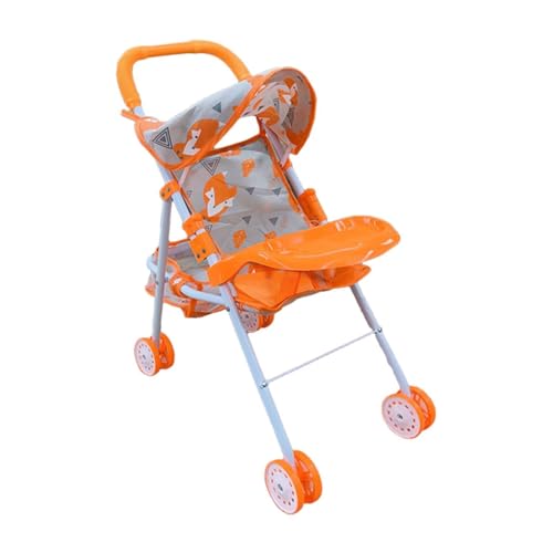 Generisch Spielen Sie Puppenbaby - Mädchen Spielzeug Kinderpuppe Baby, Puppenspielzeug Kinderwagen Spielzeugwagen Für Spielzeug Kinderwagen Für Spielzeug Kinderwagen Kinderwagen Doppelwagen Duller von Generisch