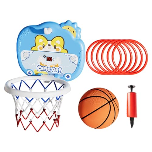 Generisch Sports Activity Toys, Basketball Hoop Game, Movable Small Basketball Hoop, Kids Basketball Goal, Basketball Indoor Hoop, Funny Sports Toys Basketball Game Set for Home Kindergarten von Generisch