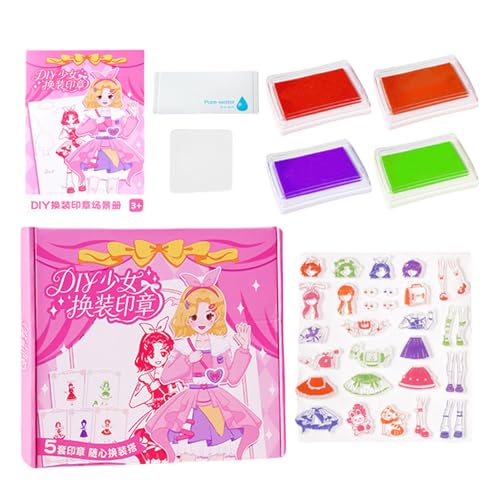 Generisch Stempel Malbuch Für Kostümdesign, Verkleidungsspiel Für Kinder Rollenspiel, Kreatives Reisespiel Mit Bunten Verkleidungen Für Fantasievolle Aktivitäten Generisch Stempel Malbuch Für Kostümdesign, Verkleidungsspiel Für Kinder Rollenspiel, Kreatives Reisespiel Mit Bunten Verkleidungen Für Fantasievolle Aktivitäten von Generisch