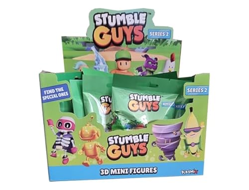 Generisch Stumble Guys 3D Serie 2 Minifiguren / 1x Display je 18x Sammeltüten von Generisch