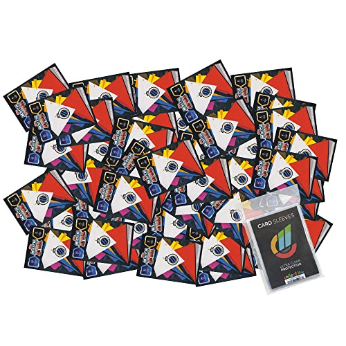 Generisch Topps Champions League 2020/21 - Trading Cards - 100 Verschiedene, zufällige Karten + 40 Collect-it Hüllen Sleeves von Generisch