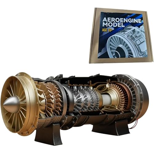 Generisch WS-15 Turbofan Frighter Motor Modellbausätze, die funktionieren, 1:20 Flugzeug Turbojet Motor Bausatz, 150 Stück DIY Montage Simulation Motor Mechanisches Triebwerk Generisch WS-15 Turbofan Frighter Motor Modellbausätze, die funktionieren, 1:20 Flugzeug Turbojet Motor Bausatz, 150 Stück DIY Montage Simulation Motor Mechanisches Triebwerk von Generisch