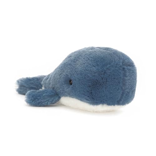 Generisch Wavelly Amuseable Whale Blue - Wal klein in Farbe blau 15cm von Generisch