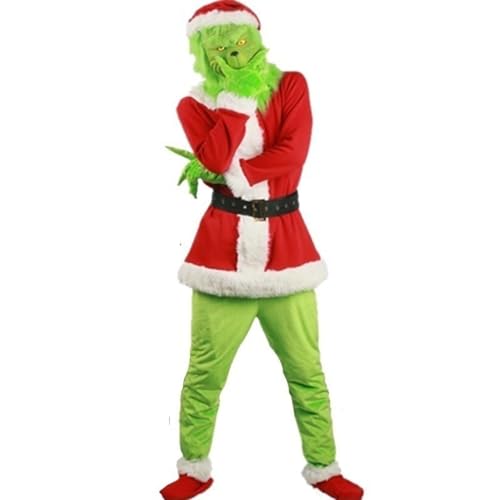 Generisch Weihnachtsmann Kostüm für Erwachsene Kinder Weihnachtskostüm Monster Weihnachtsmannanzug Weihnachtstag Party Ball Cosplay Kostüm Generisch Weihnachtsmann Kostüm für Erwachsene Kinder Weihnachtskostüm Monster Weihnachtsmannanzug Weihnachtstag Party Ball Cosplay Kostüm von Generisch
