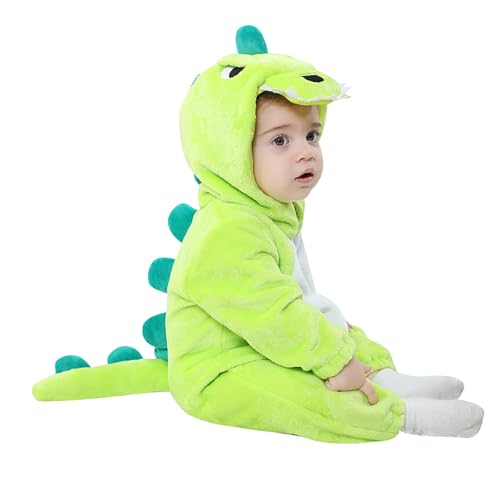 Generisch Weihnachtsoutfit Baby Bärenfuß Fleece Kapuzen Krabbelanzug Jungen Baby Junge Mädchen Hai Kostüm Plüsch Mit Kapuze Strampler Cute Animal Cosplay Jumpsuit Weihnachten Herbst Winter Kleidung von Generisch