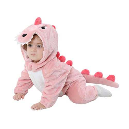 Generisch Weihnachtsoutfit Baby Junge Arbeitsoverall Kinder Baby Junge Mädchen Hai Kostüm Plüsch Mit Kapuze Strampler Cute Animal Cosplay Jumpsuit Weihnachten Herbst Winter Kleidung von Generisch