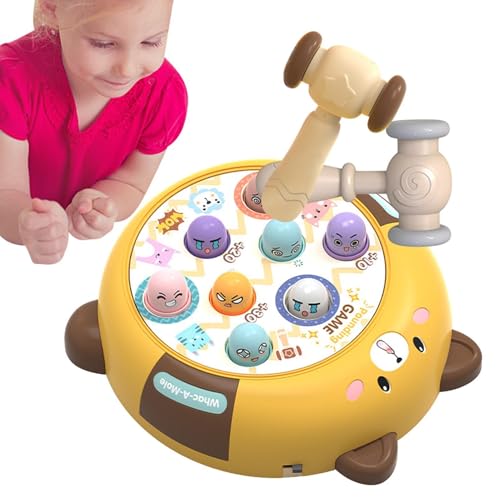 Generisch Whack Game für Kinder, Whacky Ball Pounding Toy,Frühes Entwicklungsspielzeug - Pädagogische Neuheit Vergnügungen Aktivität und Accessoires mit Cartoon -Design von Generisch