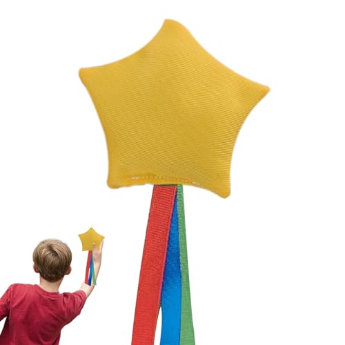 Generisch Wurfsäckchen Zum Werfen,Sternförmiges Wurfkissen Handspiel - Leichtes Wurfspielzeug Mit Bändern Für Garten Sportunterricht & Aktivitäten Generisch Wurfsäckchen Zum Werfen,Sternförmiges Wurfkissen Handspiel - Leichtes Wurfspielzeug Mit Bändern Für Garten Sportunterricht & Aktivitäten von Generisch