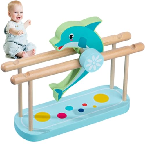 Generisch Zirkus-Rollspielzeug, Zirkusspielzeug,Glattes Kronen-Zirkus-Rollspielzeug aus Holz für Kinder - Fantasievolles Spiel, von anerkanntes Reisespielzeug für Kinder von Generisch