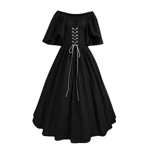 Generisch renaissance kleid mit korsett,black friday angebote 2024 werkzeuge Sale Angebote Unter 10 Euro kostüm karneval damen hofkleid prinzessin kostüm damen Retro meine bestellungen anzeigen 2024 von Generisch