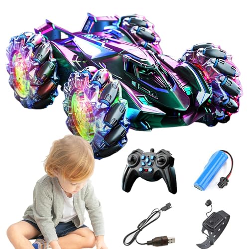 Gesture Sensing Car, Hand Controlled Vehicle, Stunt Car Toy, Remote Control, Fun Remote-Controlled, Gesture Sensing Hand Controlled Remote Car With Lights And Music For Kids And Teens 8+ von Generisch