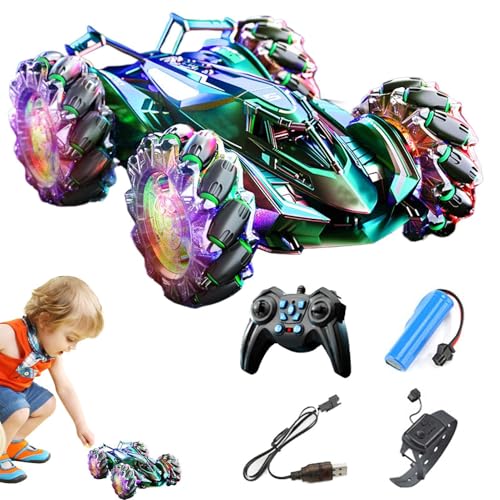 Gesture Sensing Car, Hand Controlled Vehicle, Stunt Car Toy, Remote Control, Fun Remote-Controlled, Gesture Sensing Hand Controlled Remote Car With Lights And Music For Kids And Teens 8+ von Generisch