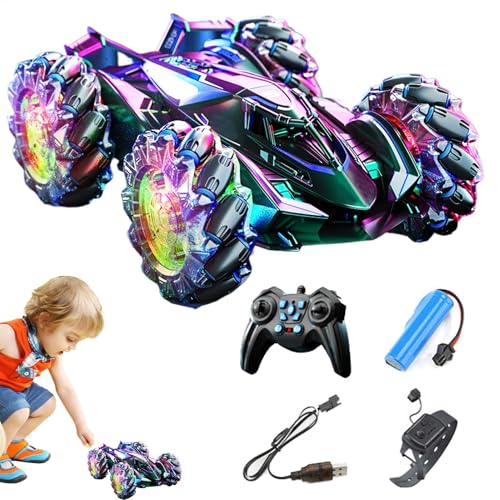 Gesture Sensing Stunt Car, Hand Controlled Stunt Car, Remote Control Stunt Car, Gesture Sensing Car, Gesture Sensing Control Exciting Stunt Capabilities Perfect for Kids 8+ von Generisch