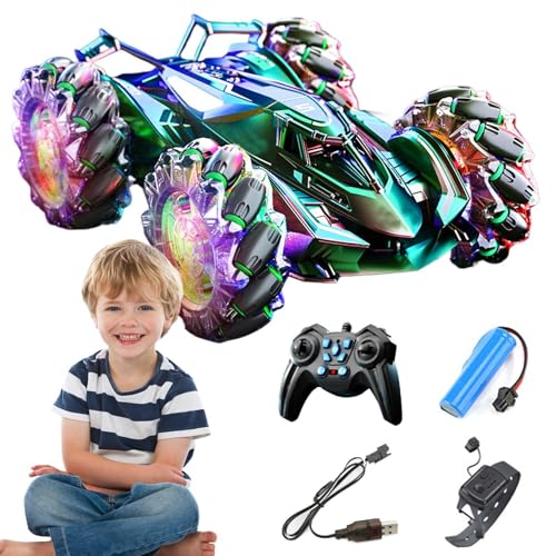 Gesture Sensing Stunt Car, Hand Controlled Stunt Vehicle, Remote Control Stunt Car, Gesture Controlled Car, Lights and Music Interactive and Educational Stunt Car with Lights and Music for Kids 8+ von Generisch