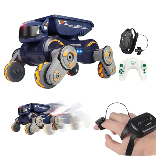 Gesture Sensor Stunt Car, Remote Control Car, Stunt Mechanical Dog, Multifunctional Stunt Car, Car Toy With Mist Spray, Stunt Car With Light And Music, Remote Control Stunt Car, Mechanical Dog Toy von Generisch