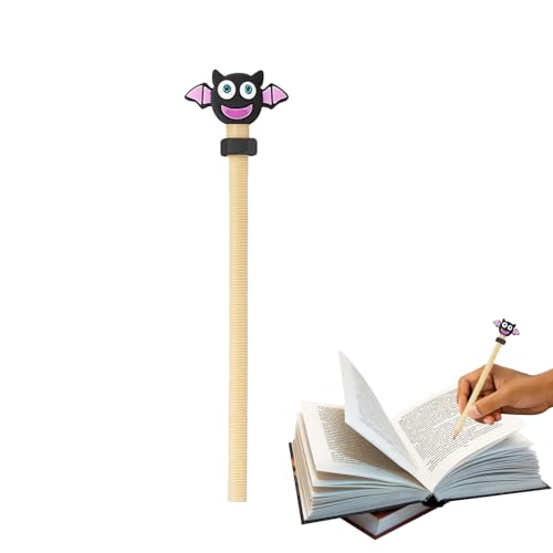 Gewindeter Fidget Bleistift | Halloween Thema Gewindeter Drehstift Mit Mutter,Leises Sensorik Spielzeug Für Schule Büro Wartezimmer Zu Hause Mädchen Gewindeter Fidget Bleistift | Halloween Thema Gewindeter Drehstift Mit Mutter,Leises Sensorik Spielzeug Für Schule Büro Wartezimmer Zu Hause Mädchen von Generisch