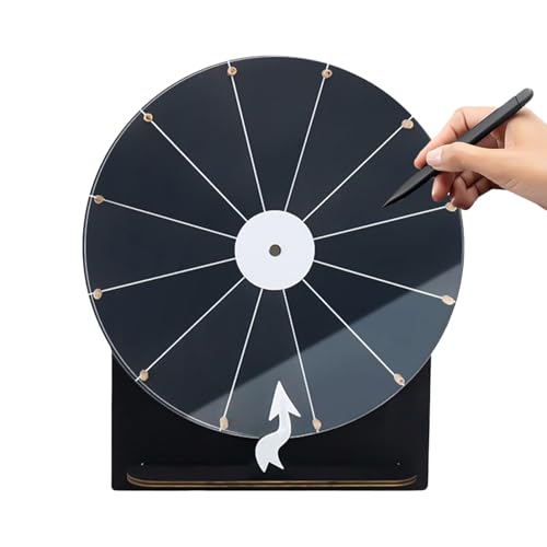 Gewinnrad | 28 cm Roulette Rad Aus Holz - Abwischbar Spieleabend Zubehör Für Erwachsene Jugendliche Veranstalter Party Planer Klassenraum Belohnungen Feiertagsfeiern Familienfeiern Gewinnrad | 28 cm Roulette Rad Aus Holz - Abwischbar Spieleabend Zubehör Für Erwachsene Jugendliche Veranstalter Party Planer Klassenraum Belohnungen Feiertagsfeiern Familienfeiern von Generisch