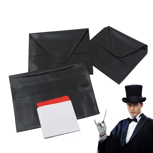 Gimmick Requisiten - Coin Magic Trick Requisiten | Gimmick Requisiten Coin Magic Trick Unvorstellbare Street Show Requisite, lustige Münze erscheinen verschwinden Brieftasche für Zauberer Magic Show von Generisch