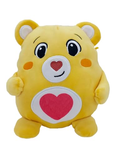 Glücksbärchis SQUASHY Podgies 19 cm Care Bear Glücksbärchen Plüsch 6 versch. Figuren, Kuscheltier SUPER Soft (Geheimnisbärchi) von Generisch