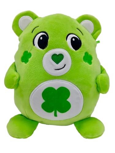 Glücksbärchis SQUASHY Podgies 19 cm Care Bear Glücksbärchen Plüsch 6 versch. Figuren, Kuscheltier SUPER Soft (Glücksbärchi) von Generisch