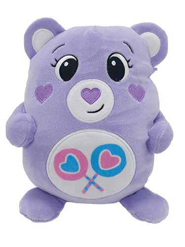 Glücksbärchis SQUASHY Podgies 19 cm Care Bear Glücksbärchen Plüsch 6 versch. Figuren, Kuscheltier SUPER Soft (Teile-gern-Bärchi) von Generisch