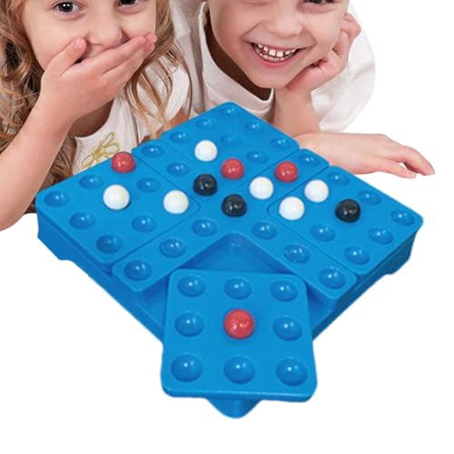 Go-Brettspiel, Go-Game-Brettset | Drehbares Schach-Gomoku-Spielzeug,Go-Spiel für Kinder über 8 Jahre, Schwarz-Weiß-Schachfiguren-Schachspiel, Kinder-Puzzle-Brettspielspielzeug von Generisch