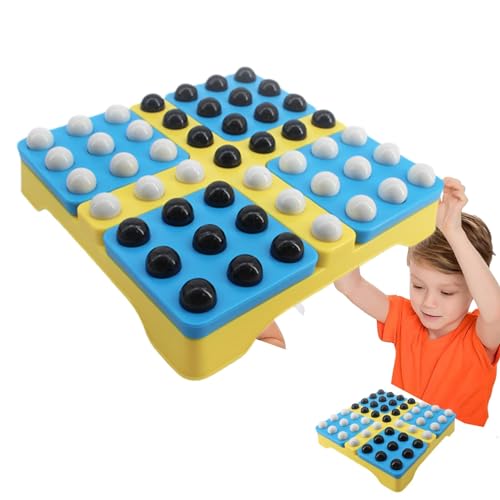 Go-Spielset, Go-Spielbrett - Drehbares Gomoku-Brettspiel | Brettspiel-Set für Kinder über 8 Jahre, Familien-Brett-Go-Spielparty, Familienspiele für Kinder, und Mädchen von Generisch