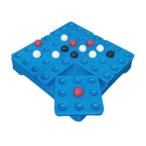 Go-Spielset, Go-Spielbrett - Drehbares Gomoku-Brettspiel - Brettspiel für Erwachsene, Schach-Go-Spiel, Brettspiel-Set für Kinder über 8 Jahre, Kreativität, Familienspiele für Kinder von Generisch