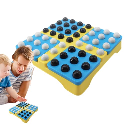 Go-Spielset, Go-Spielbrett - Gomoku-Spielset rotierend - Brettspiel-Set für Kinder über 8 Jahre, Familien-Brett-Go-Spielparty, Familienspiele für Kinder, und Mädchen von Generisch