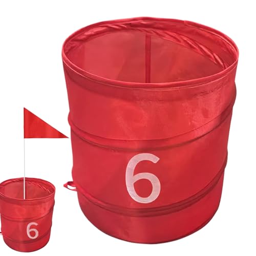 Golfspiel Bucket - 210d Oxford Stoff Hinterhof Golff Games | Golf Chipping Game Storage Bucket mit widerstandsfähigem Stoff Design | Ball Sport Training Oxford Fabric Organizer für Erwachsene Anfänge Golfspiel Bucket - 210d Oxford Stoff Hinterhof Golff Games | Golf Chipping Game Storage Bucket mit widerstandsfähigem Stoff Design | Ball Sport Training Oxford Fabric Organizer für Erwachsene Anfänge von Generisch