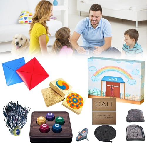 Gonggi Korean Game, Gonggi Traditionelles Koreanisches Spiel, Gonggi Spiel, Gonggi Jack Stone Pebbles Set, Klassischer Hand-Auge-Koordinationsspaß, Familienaktivität, Geeignet für alle Altersgruppen von Generisch